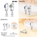 925 Silver Sun & Moon Glow Earrings