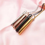 Titanium Steel Breath Necklace for Anxiety Relief