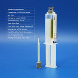 Yellow Transparent Epoxy Adhesive 100 Mins Slow Cure 2 Part Resin & Hardener