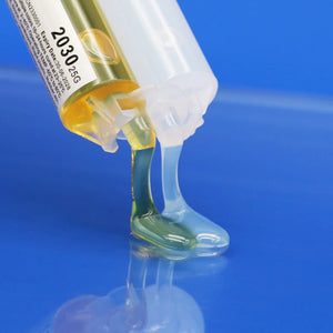 Yellow Transparent Epoxy Adhesive 100 Mins Slow Cure 2 Part Resin & Hardener