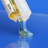 Yellow Transparent Epoxy Adhesive 100 Mins Slow Cure 2 Part Resin & Hardener