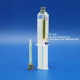 Yellow Transparent Epoxy Adhesive 100 Mins Slow Cure 2 Part Resin & Hardener
