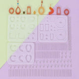 203pcs Crystal Silicone Mold Set For Jewelry Making UV Resin Accessories