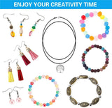 2062pcs Beading Box Set DIY Beaded Material Bracelet Necklace Making