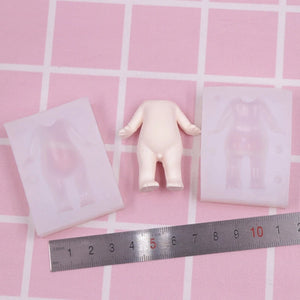 Cartoon Boy Body-shape Silicone Mould for Handcrafts
