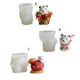 3D Tiger Mousse Silicone Fondant Molds Cake Decoration DIY Sugar Craft