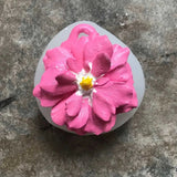 Flower Candle Silicone Mold Fondant Soap Cake Mold Cupcake Jelly Chocolate Decor