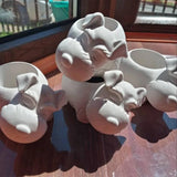 Dog Flower Pot Epoxy Resin Mold