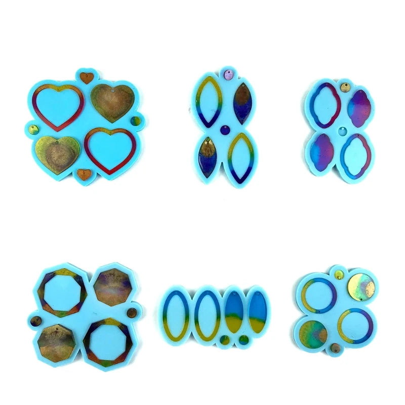 Jewelry Making Earring Mold - DIY Craft Gift for Birthday Christmas Holidays