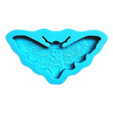 20CF Moth Keychain Epoxy Resin Molds Hanging Pendants Ornaments Silicone Mould