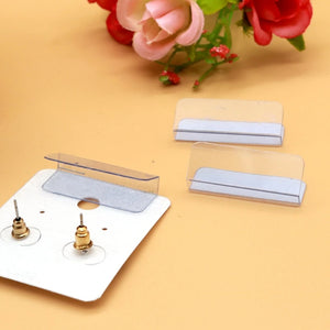 20CF PVC Earring Card Adapter Self-Adhesive Lip Adapter