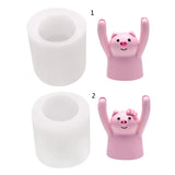 Pig Shaped Candle Epoxy Resin Mold DIY Aromatherapy Silicone Mould