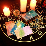Tarots Silicone Mold DIY Epoxy Witch Divination Prop Crystal Casting Mold