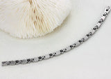 Heart Shaped Titanium Magnetic Bracelet Stainless Steel