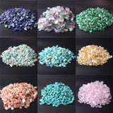 Natural Stone Chip Beads 20G 50G 100G/Bag Irregular Gravel Shape