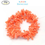 20G Dyed Sea Bamboo Coral Beads Strands, 4~18x2~5x2~4mm
