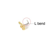 20G Titanium Stainless Steel Nose Rings for Women Nose Piercing Jewelry