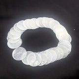 20MM 200Pcs Natural Mirror Freshwater Shell Beads DIY Jewellery Making