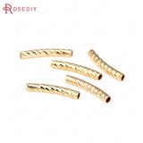 Brass Curved Tube Bracelet Making Jewelry Supplies DIY Findings