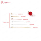 18K Brass Eye Pins Connect Beads Pins High Diy Jewelry Accessories