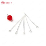 18K Brass Eye Pins Connect Beads Pins High Diy Jewelry Accessories