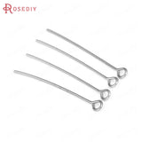 18K Brass Eye Pins Connect Beads Pins High Diy Jewelry Accessories