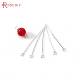 18K Brass Eye Pins Connect Beads Pins High Diy Jewelry Accessories