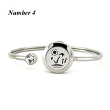 Tree of Life Essential Oil Bracelet for Women Stainless Steel Bangle