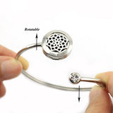 Tree of Life Essential Oil Bracelet for Women Stainless Steel Bangle