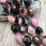 20MM Large Red Agates Quartz Nugget Beads for DIY Jewelry Making