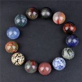 20MM Natural Stone Balls Polished Quartzs Agates Jaspers Healing Massage Spheres