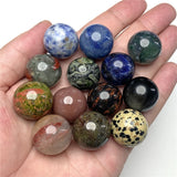 20MM Natural Stone Balls Polished Quartzs Agates Jaspers Healing Massage Spheres