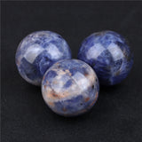 20MM Natural Stone Balls Polished Quartzs Agates Jaspers Healing Massage Spheres