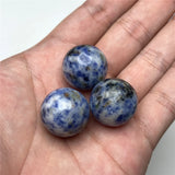 20MM Natural Stone Balls Polished Quartzs Agates Jaspers Healing Massage Spheres