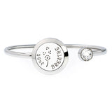 Stainless Steel Tree of Life Aromatherapy Locket Bracelet with 10 pads