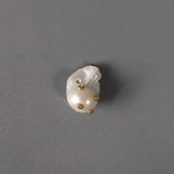 Baroque Freshwater Pearl Crystal Beads Necklace DIY
