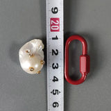 Baroque Freshwater Pearl Crystal Beads Necklace DIY