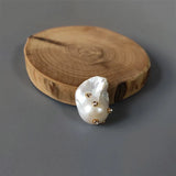 Baroque Freshwater Pearl Crystal Beads Necklace DIY