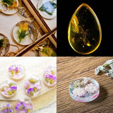 20PC Keychain Resin Silicone Mold Set Earring Jewelry Kit Epoxy Keyrings Mold