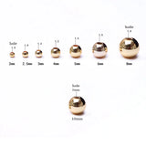 Stainless Steel Spacer Beads for Jewelry Making, Small Hole, DIY Component