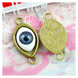 20PCS Eyes Bracelet Connect Charms Jewelry Findings