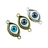 20PCS Eyes Bracelet Connect Charms Jewelry Findings