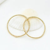 20PCS 14K Brass Round Shape Closed Rings Jewelry Making Supplies