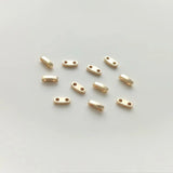 20PCS 14K Filled Bead Spacer Jewelry Accessories DIY Bracelet Necklace Materials
