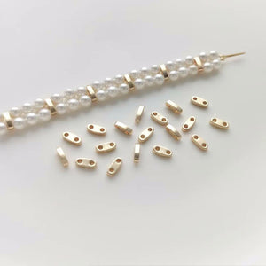 20PCS 14K Filled Bead Spacer Jewelry Accessories DIY Bracelet Necklace Materials
