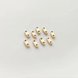 20PCS 14K Filled Bead Spacer Jewelry Accessories DIY Bracelet Necklace Materials