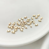 20PCS 14K Filled Bead Spacer Jewelry Accessories DIY Bracelet Necklace Materials