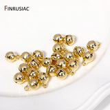 20PCS 14K Plated Brass Jingle Bell Dangle Charm Pendant DIY Bracelet Christmas