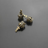20PCS 17x8MM Crown Charms Pendants Jewelry Making Diy Findings Accessories