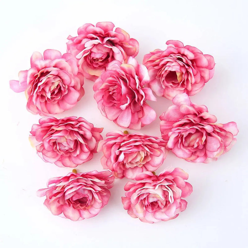 20PCS Multi-layer Artificial Hydrangea Macrophylla Flower Head S